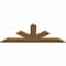 Ekena Millwork Saratoga Smooth Timber Gable Bracket, Western Red Cedar, 60"W x 22"H x 1 1/2"D x 5 1/2"F, 9/12 Pitch GBW060X22X0206SAR00SWR - alternate 4